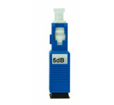 SC/UPC Fiber Optic Attenuator, 5dB