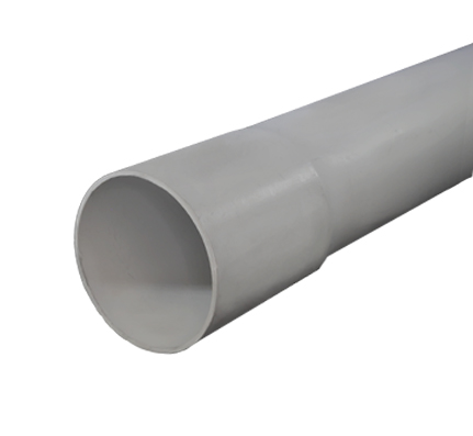 4.00″ PVC Pipe, SCH 40, Bell End, 10′