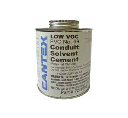 PVC Cement, Clear