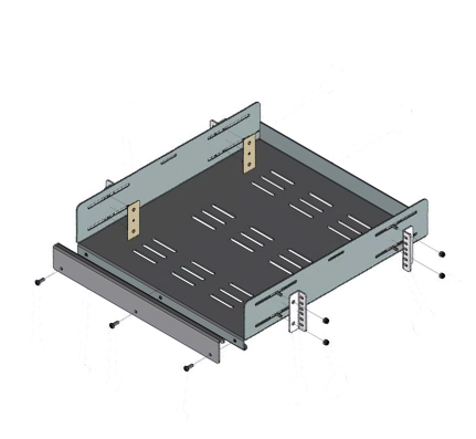 Battery Tray, 23″ Rack, 30″ to 36″ Cabinet