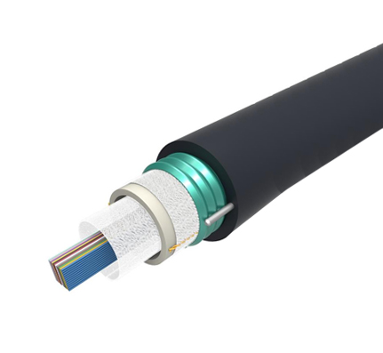 96 ct Single-Mode Armored Ribbon Fiber Optic Cable