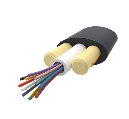 6 ct. Bulk Drop Cable, Single-mode Drop Cable, Flat, Single Jacket, Dry, OSP, 500-140036