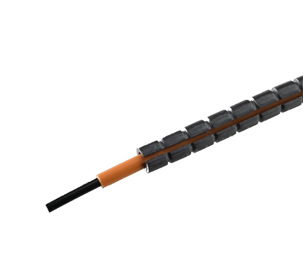 12 ct Single-Mode Dielectric Micro Fiber Optic Cable, Dry