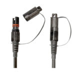 RealFlex® Preconnectorized Drop Cable, Optitap (SC/APC) to SC.APC, Flat Dielectric, 250' Commscope FHD-HJ1A-0250F