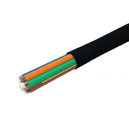 288 ct OSP MicroCore® LM200-Series Single-Mode Dielectric Micro Fiber Optic Cable, Gel