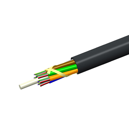 48 ct Single-Mode Dielectric Micro Fiber Optic Cable, Zero Water Peak, Gel