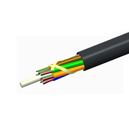 72 ct Single-Mode Dielectric Micro Fiber Optic Cable, Low Water Peak, Gel