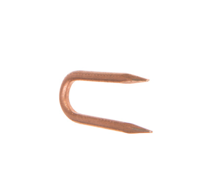 1-1/4″ x 1/4″ x .114 Diamond Point Staples, Copper Coated