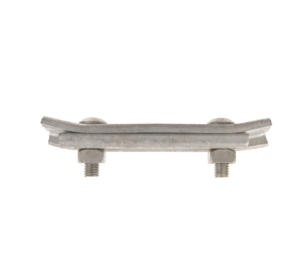 3/4″ 3-Hole Messenger Suspension Clamp for 1/4″ to 7/16″ Strand, Straight