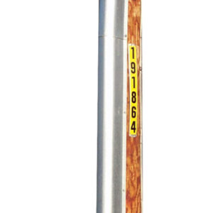 1-1/4" x 8' U-Guard, Steel, Flanged EMC #1.25F (8)