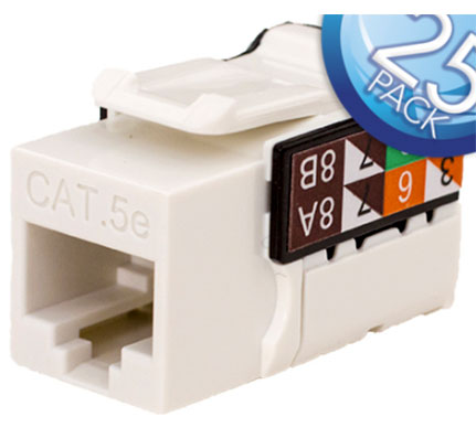 CAT5E Data Grade Keystone Jack