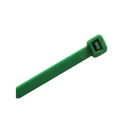 Cable Ties, 8″, 50# Tensile Strength, Green, Min order 100