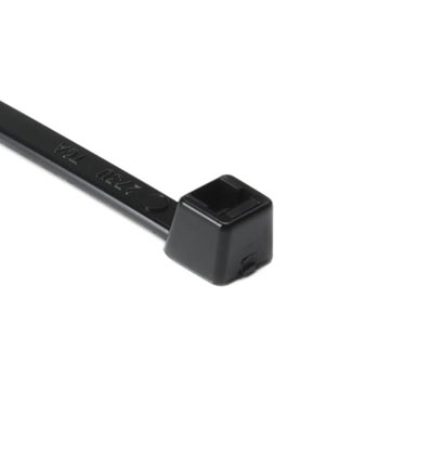 Cable Ties, 8″, 18# Tensile Strength, Black, 100 Per Pack