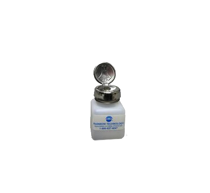 Pump-Top Fiber Optic Cleaning Solution Dispenser, 4 oz