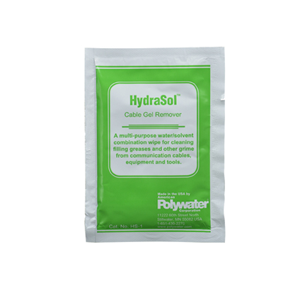 HydraSol® Gel Remover Saturated Lint-Free Wipes