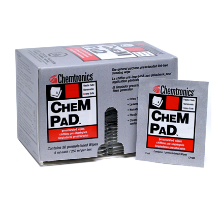 Chempad Presaturated Cleaning Wipes