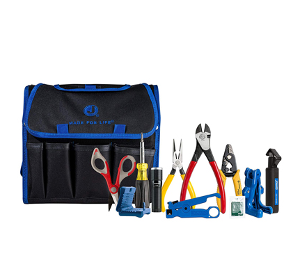 Fiber Prep Kit with Connector Cleaners & Visual Fault Locator