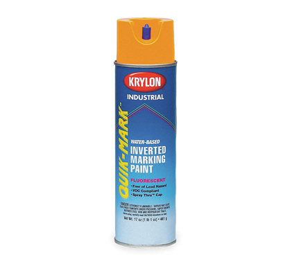 17 oz Can Marking Paint, Fluorescent Orange