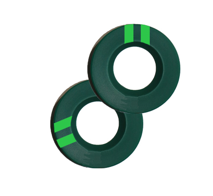 7.5mm-9mm Cable Seals, Green, 2 Lines