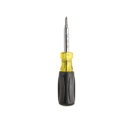 Jonard Industries 6-in-1 Multi-Bit Screwdriver With Phillips And Slotted Bits