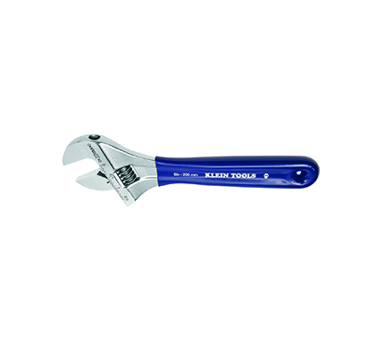 Klein Tools Extra-Wide Jaw Adjustable Wrench