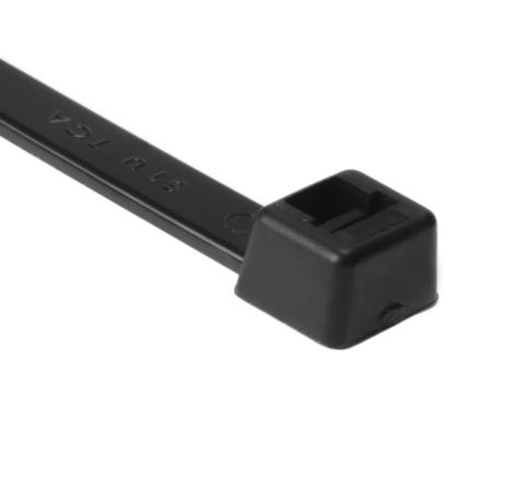 Cable Ties, 15″, 120# Tensile Strength, Black, 50 Per Pack