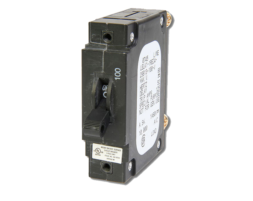 Circuit Breaker, 10A, Standard Trip without faceplate