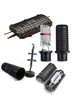Fiber Optic Splice Closures / Terminals & Accessories
