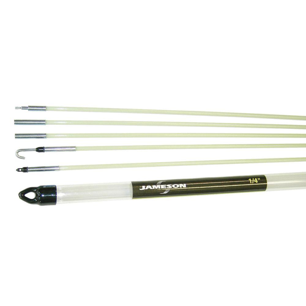 24″ Rod Set, One Bullet Nose with Eyelet, One Hook