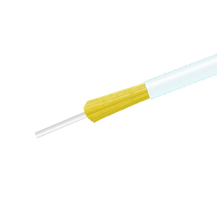 1 ct Riser Rated Single-Mode Fiber Optic Cable, White