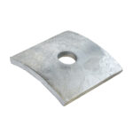 3/16" x 2-1/4" x 2-1/4" Square Curved Washer for 5/8" Bolt MacLean Senior Industries, LLC J6821