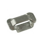 3/4" Stainless Steel Buckle, Price per Box Uline S-11332