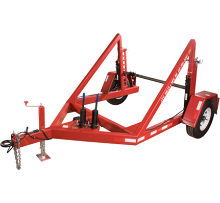 Single Reel Hydraulic Trailer