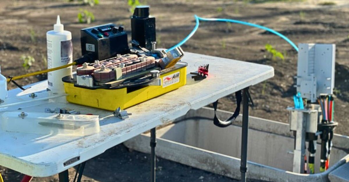 How a Fiber Blowing Machine Installs Cable Efficiently